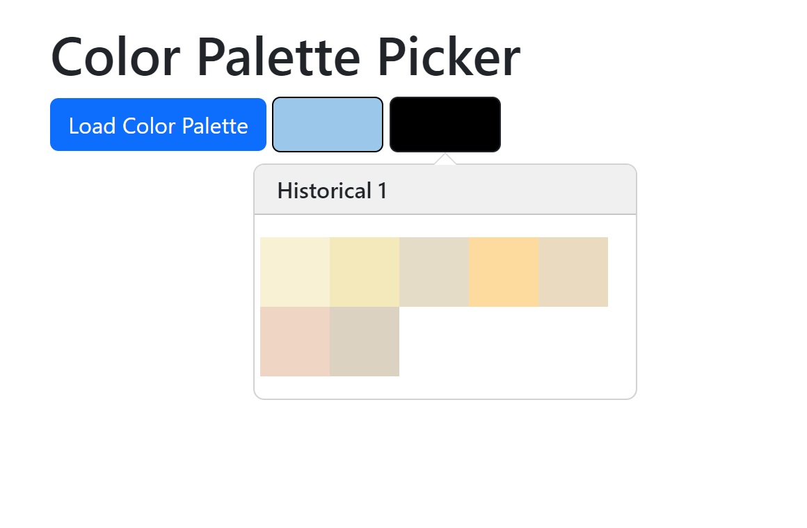 Color Palette Picker