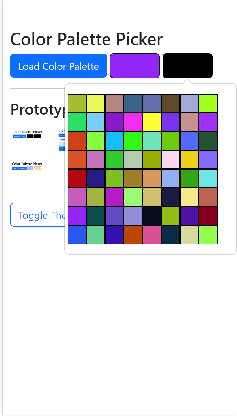 Color Palette Picker